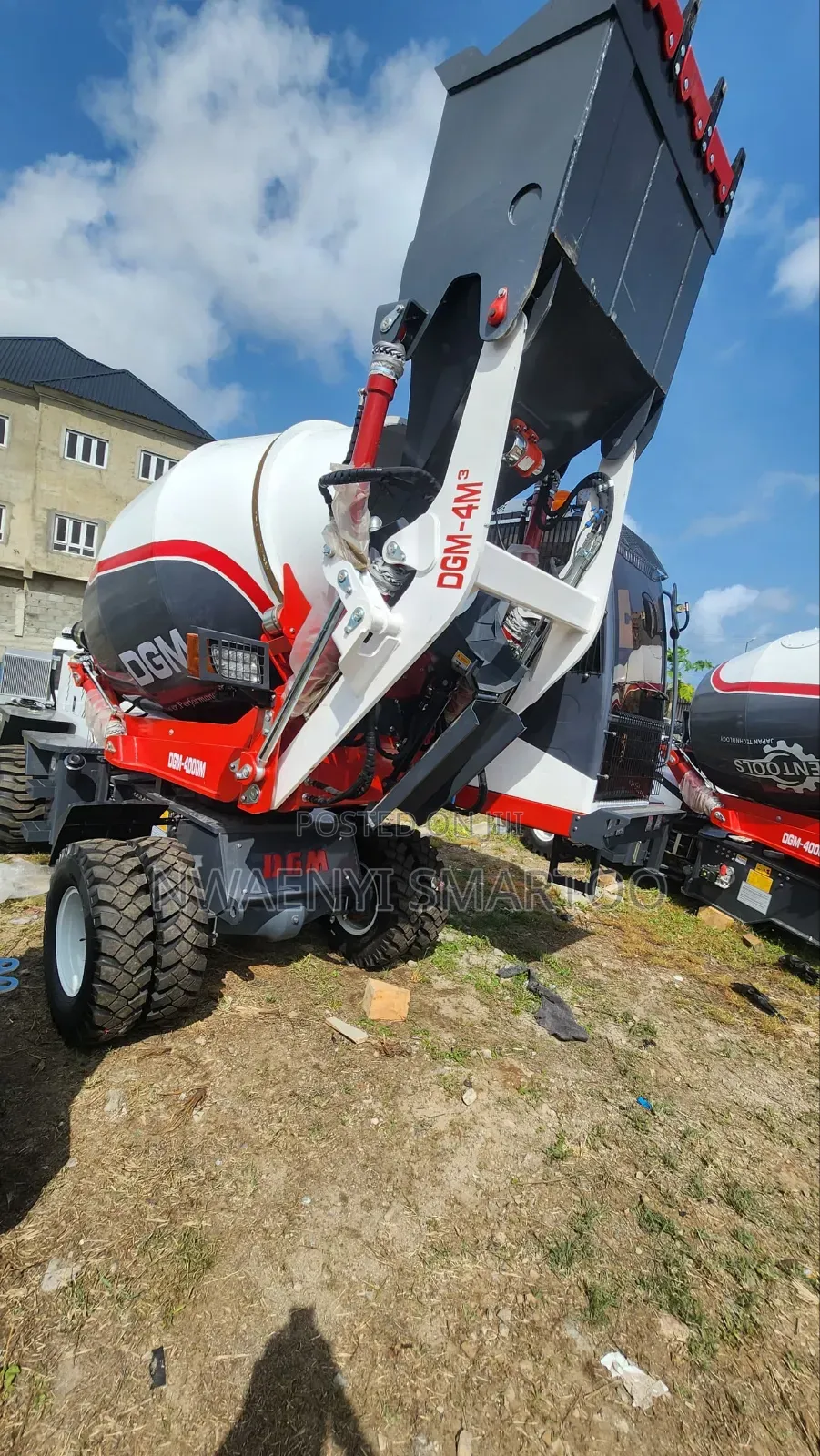 Driving Concrete Mixer 2026 Model