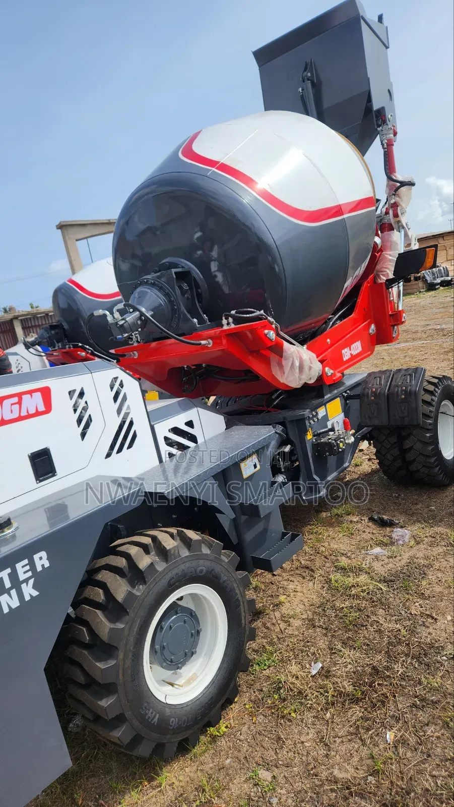 Driving Concrete Mixer 2026 Model