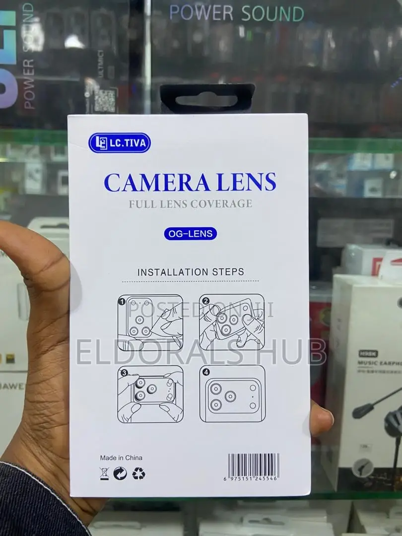 Lc.Tiva iPhone 17 Pro Camera Lens Protector Full Coverage Shield