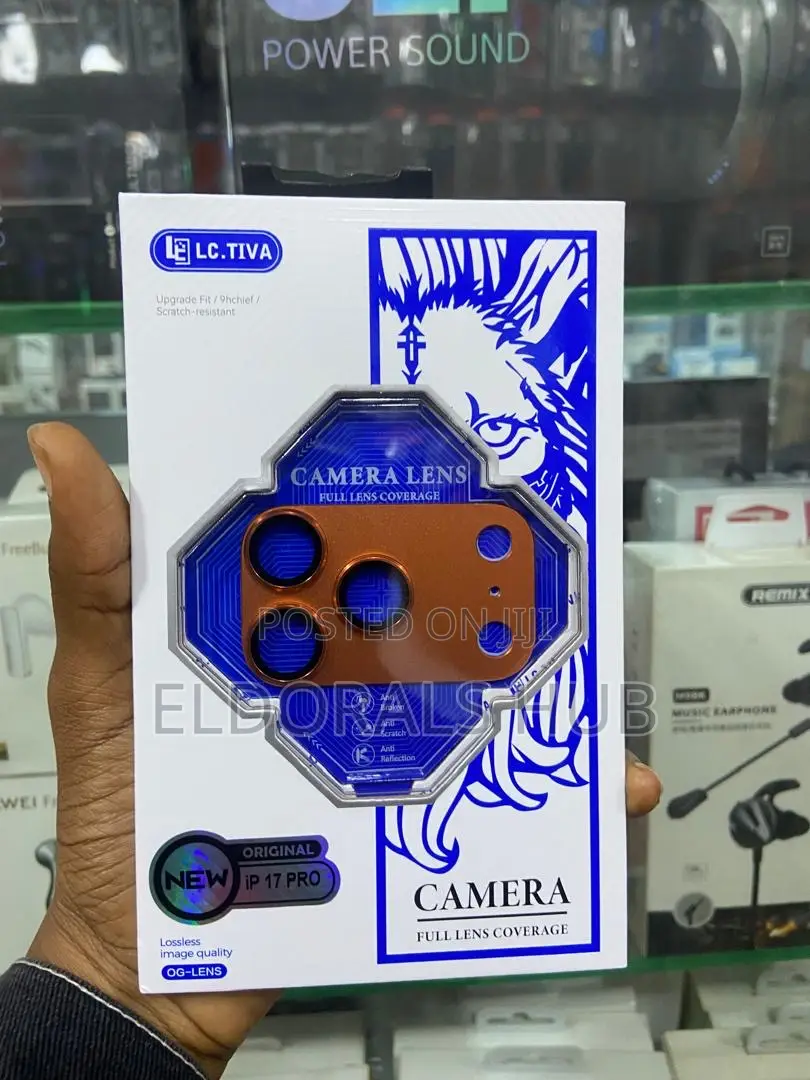 Lc.Tiva iPhone 17 Pro Camera Lens Protector Full Coverage Shield