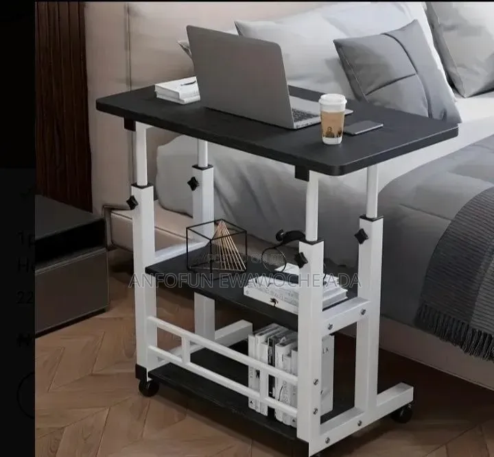 3 Layer Adjustable Height Laptop Table 80cm