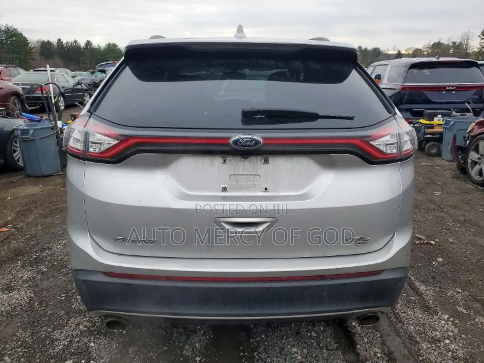Ford Edge SEL AWD 2018 Silver