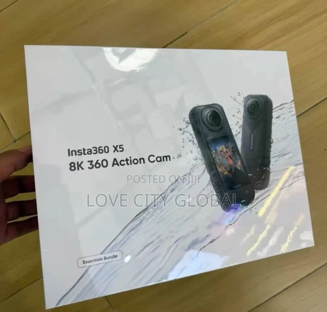 Insta360 X5 360° Action Camera –Essential Bundle Dual Battery Kit