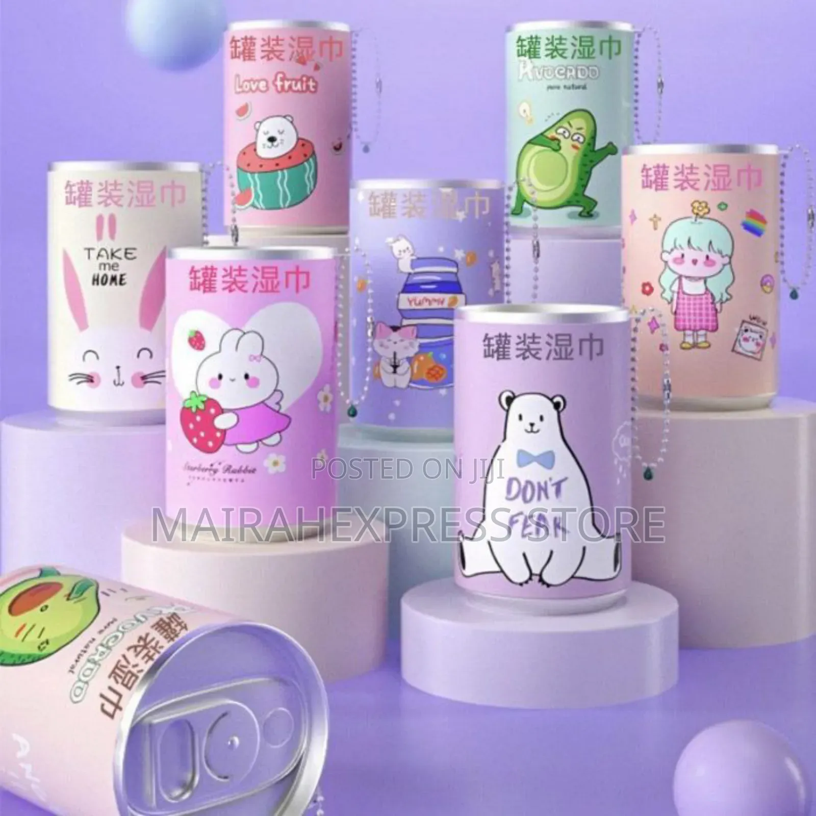 Canned Wet Wipes