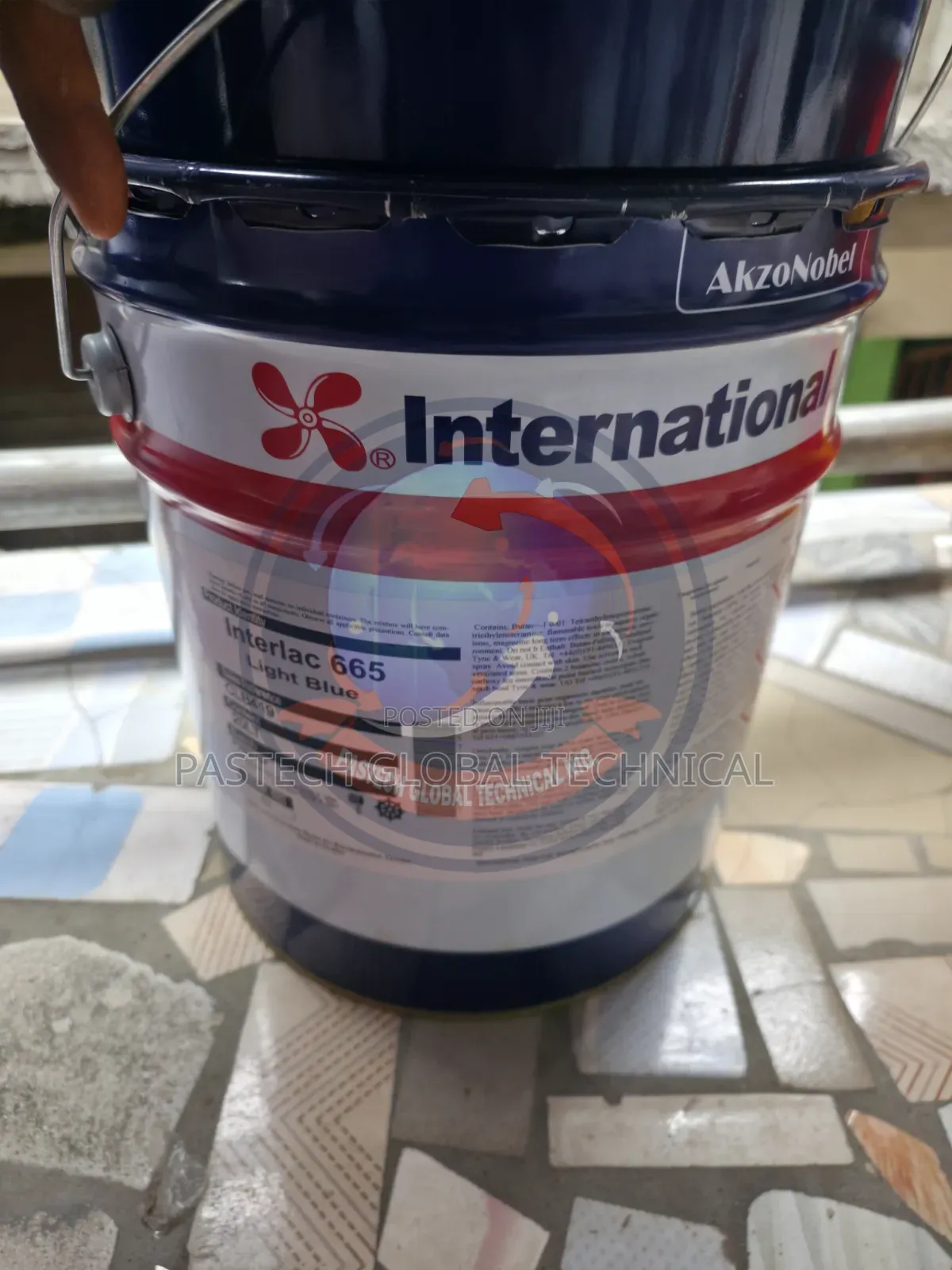 20-Liter Drum of International Interlac 665 (Light Blue)