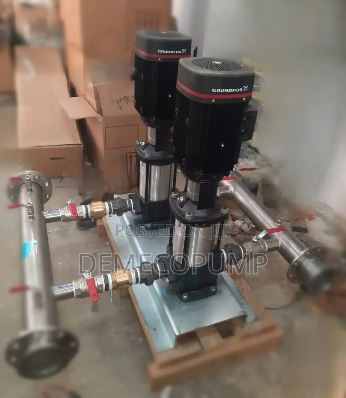 Grundfos Booster Pump Machine