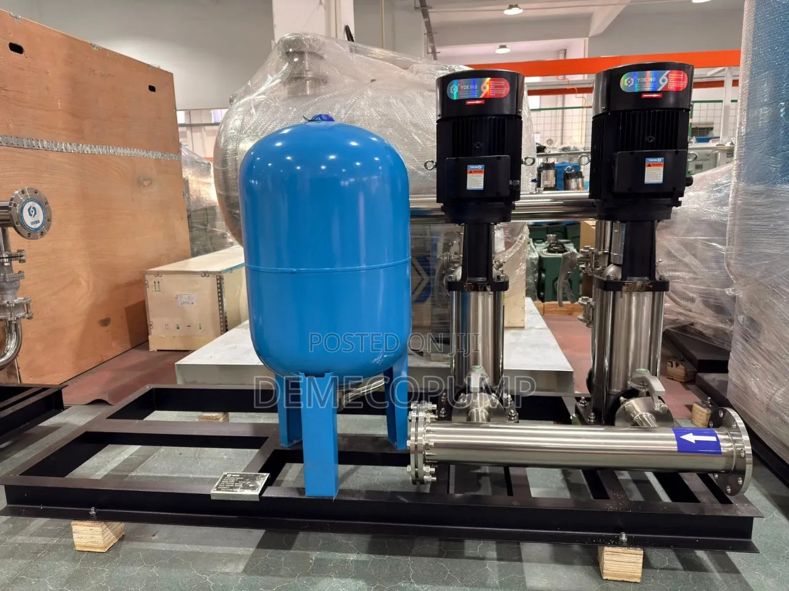 Booster Pump Machine