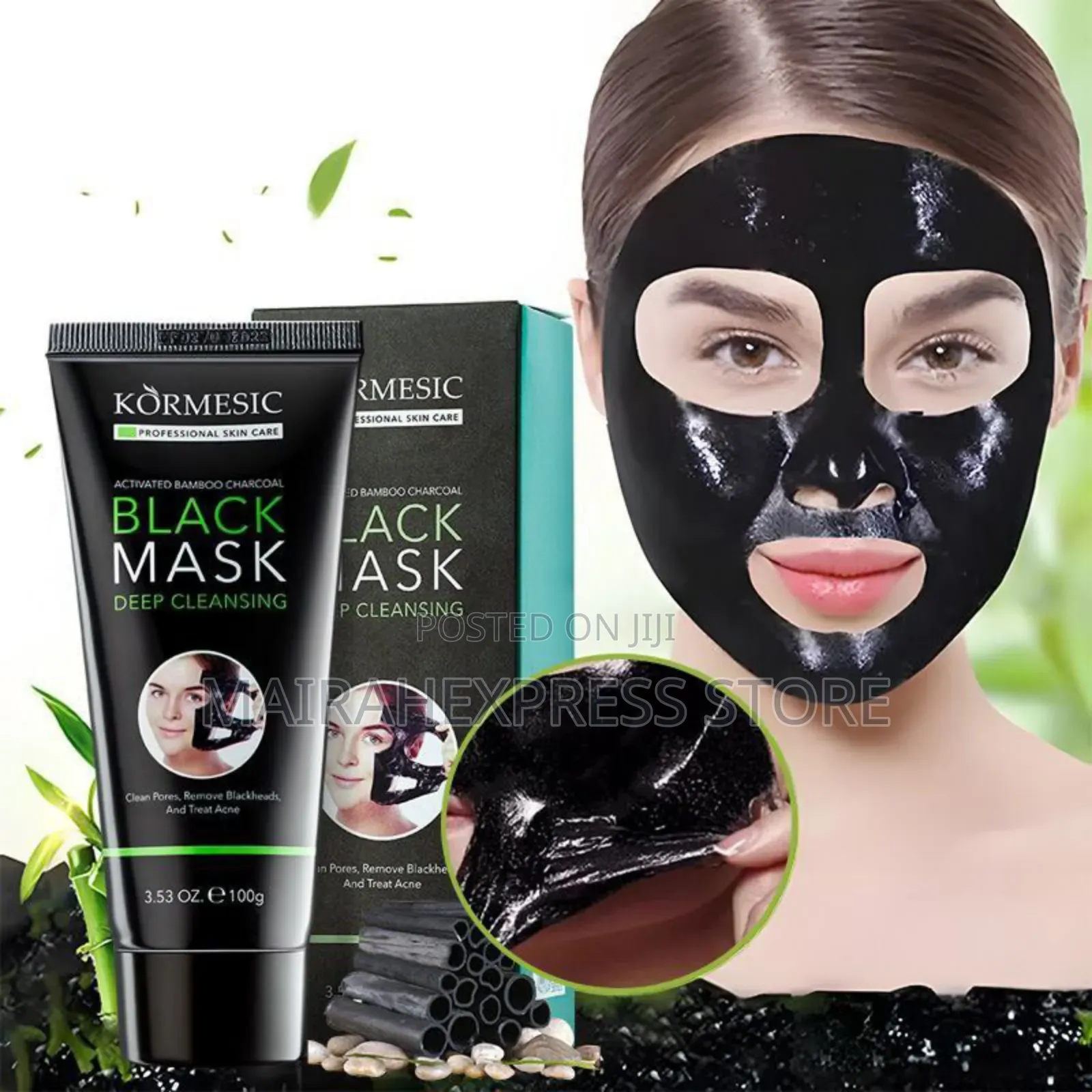 Charcoal Peel-Off Face Mask. ₦1,800