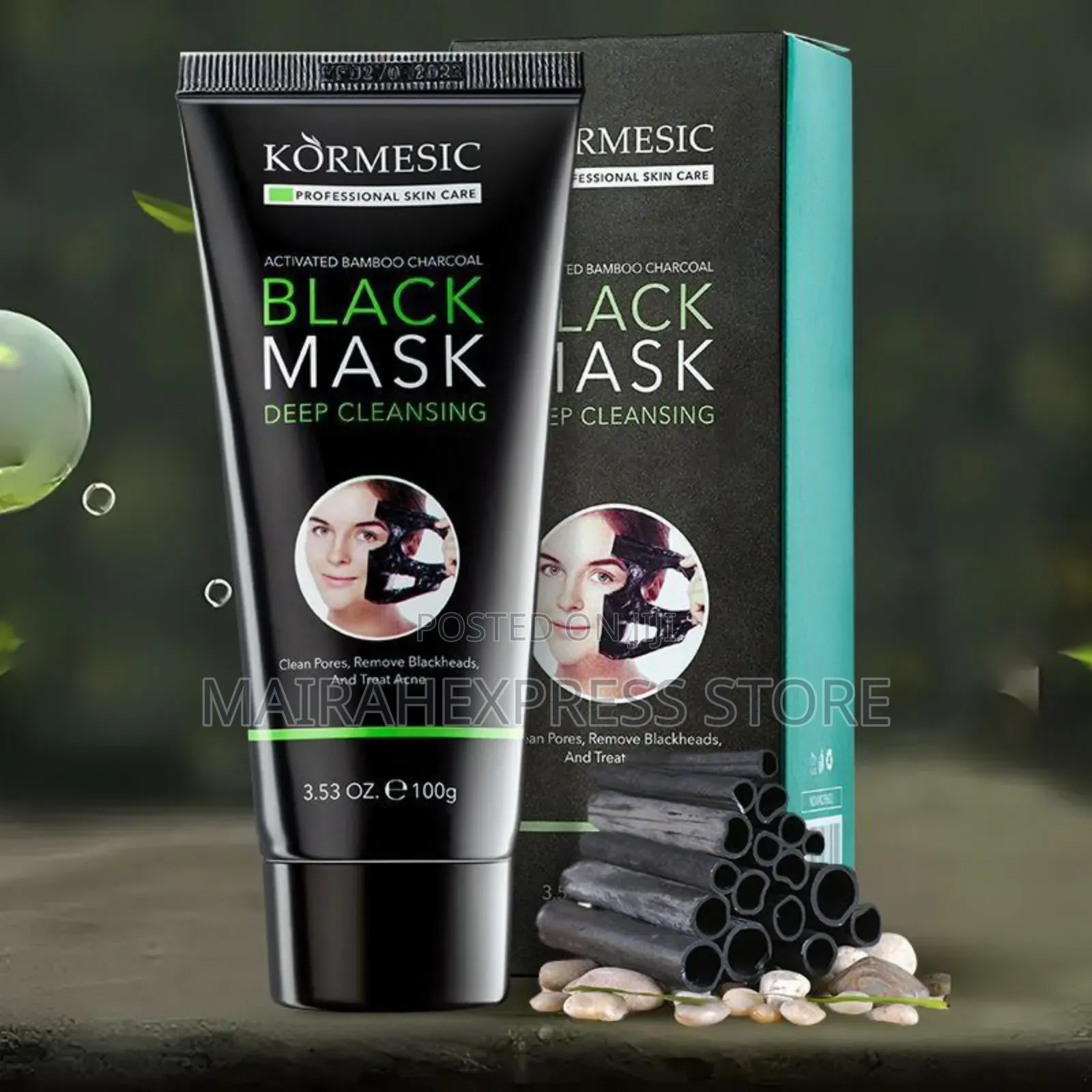 Charcoal Peel-Off Face Mask. ₦1,800