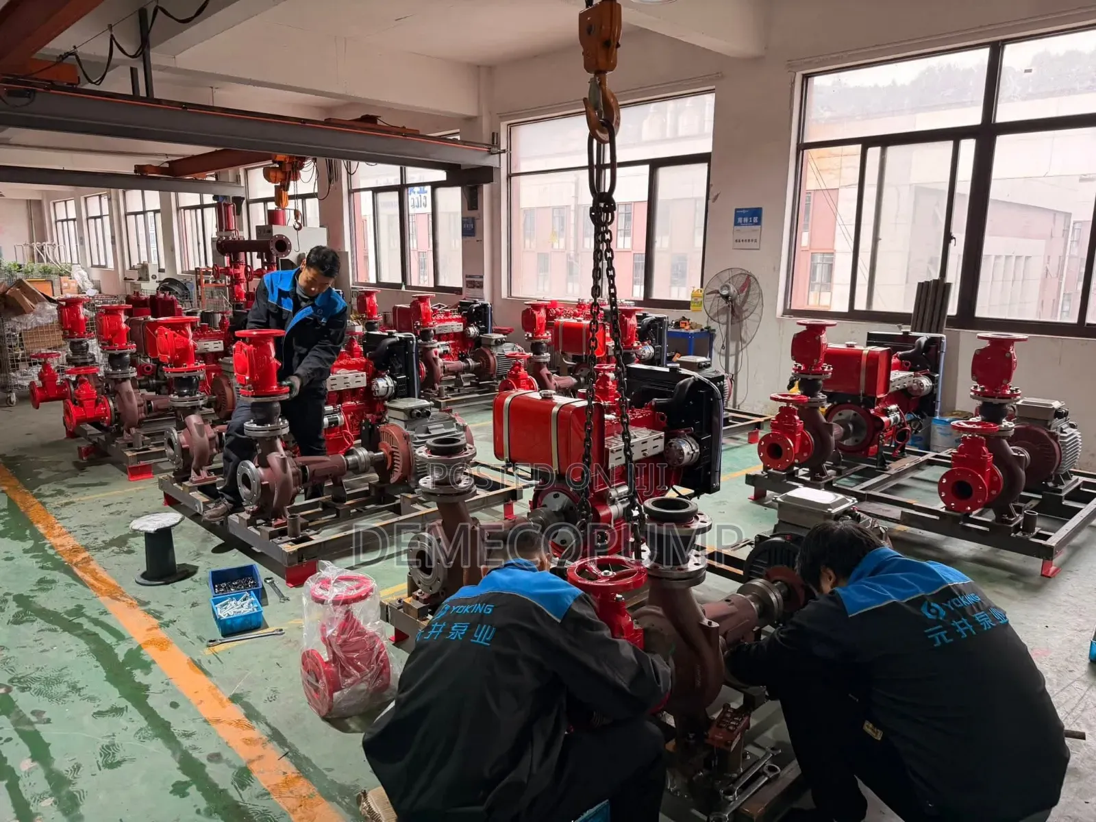 Fire Hydrant Pump Machine 30kw