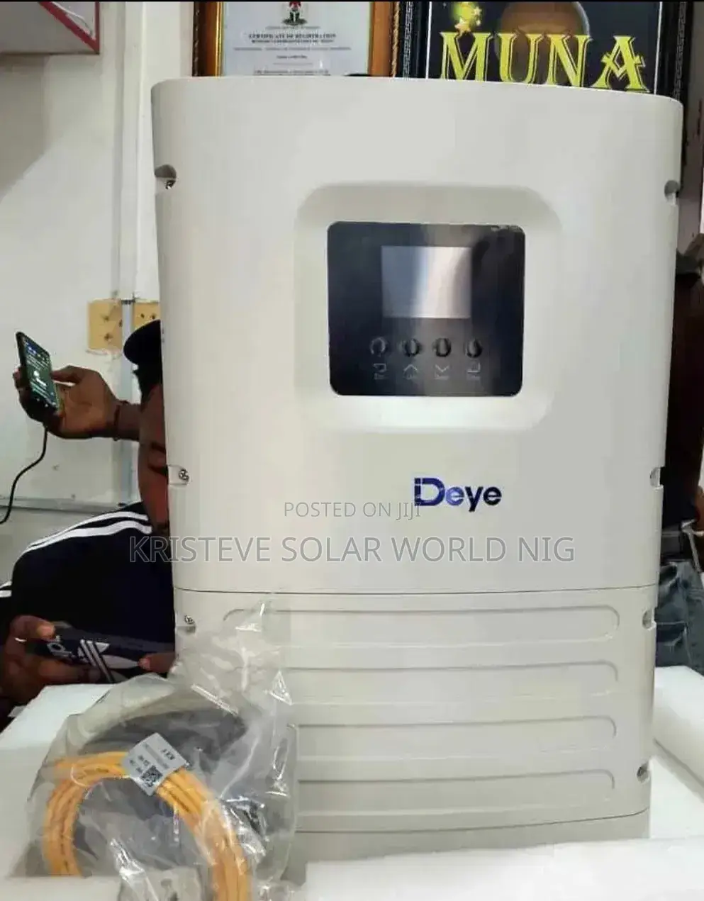 Reliable 6kva Deye Hybrid Inverter Available 🔋