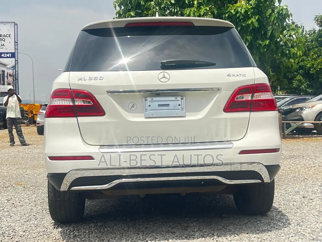 Mercedes-Benz M Class ML 350 4Matic 2013 White
