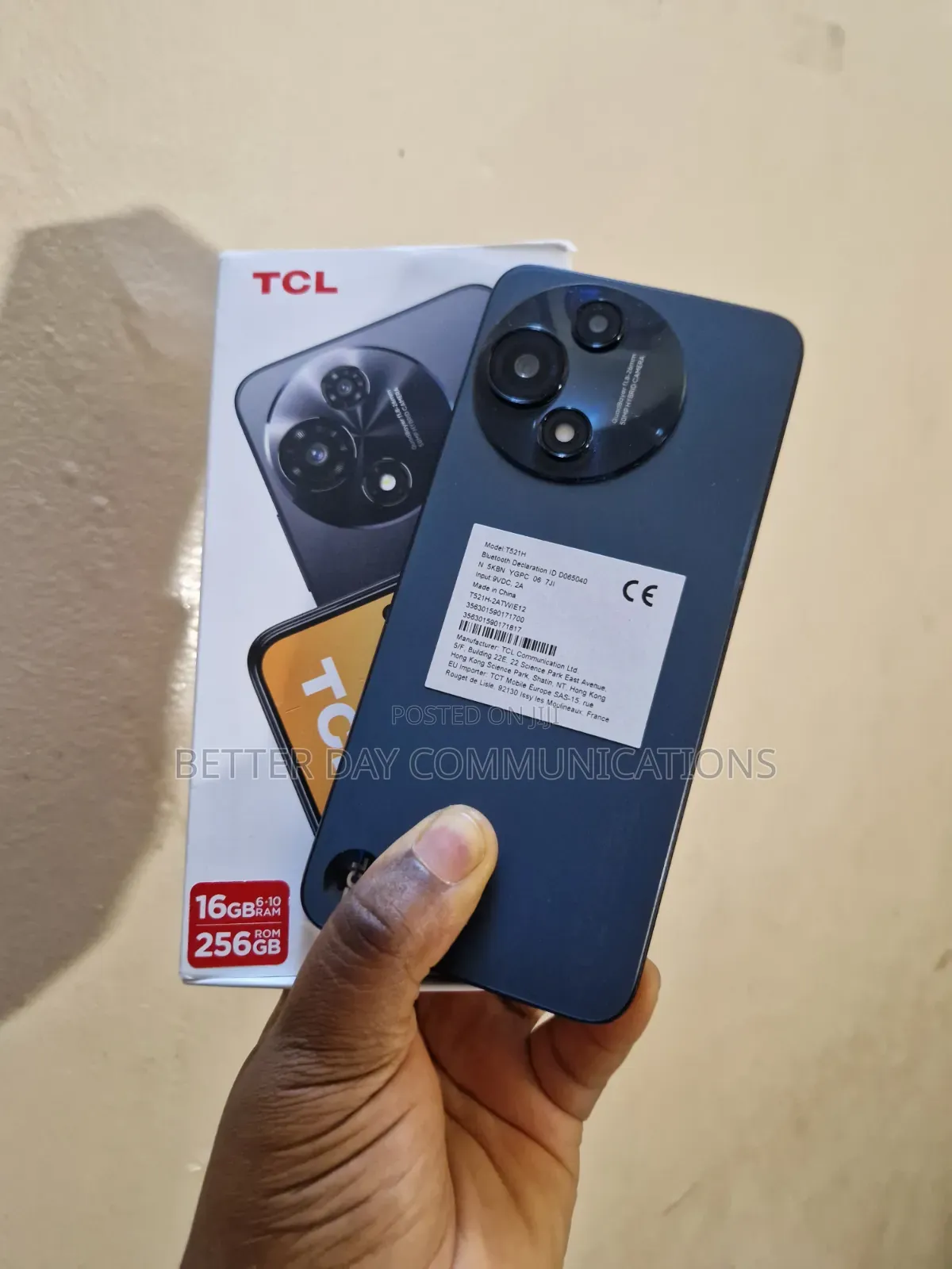 TCL 60 5G 256 GB Black