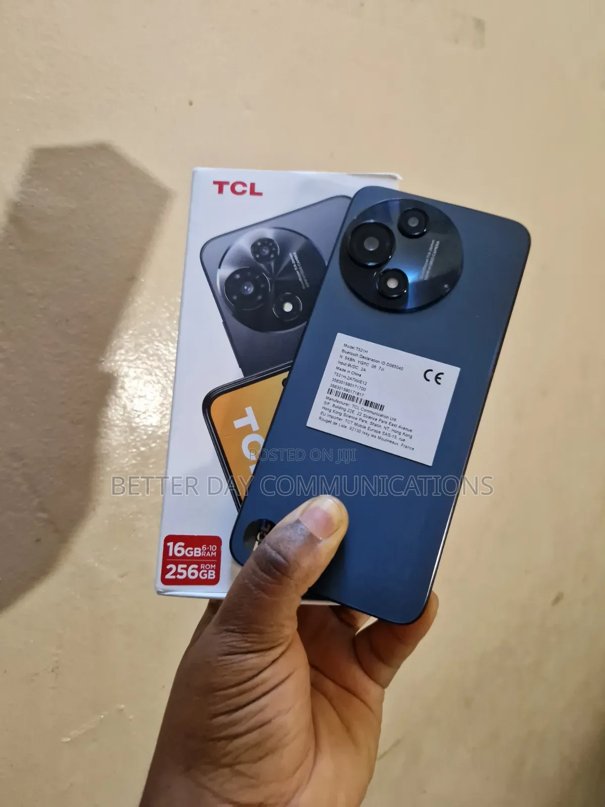 TCL 60 5G 256 GB Black