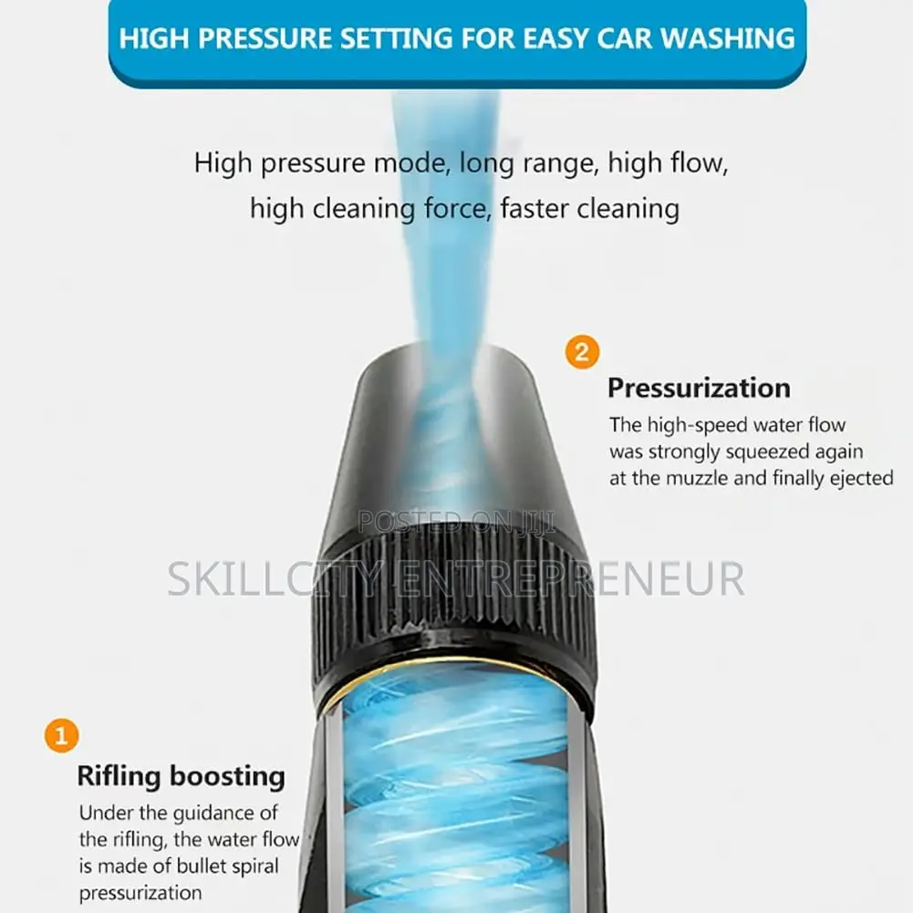 Pressure Water Gun Nozzle Adjustable Car Washer Gun