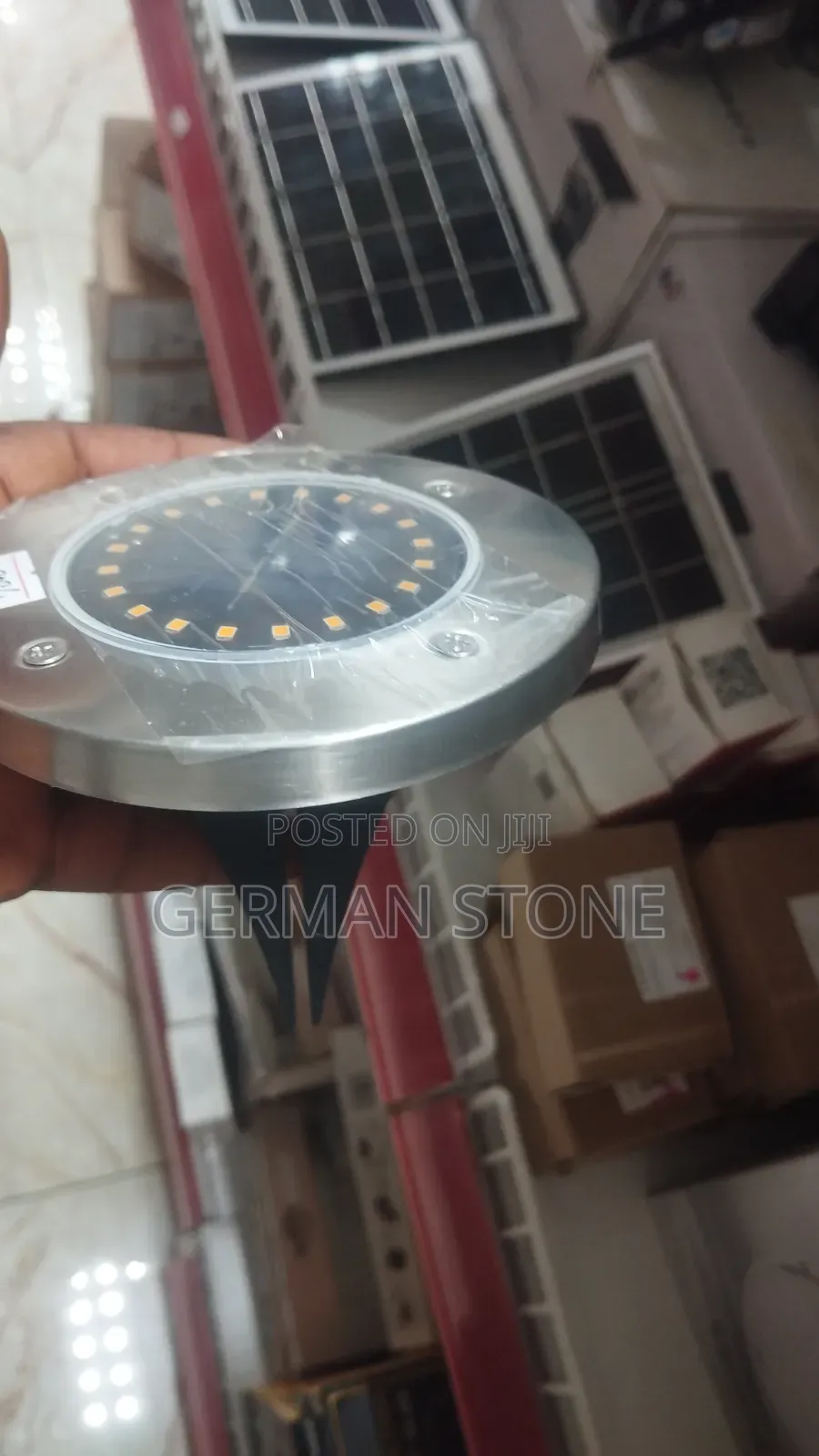 Matiho Solar Powered 8led Ground Mounted Lights