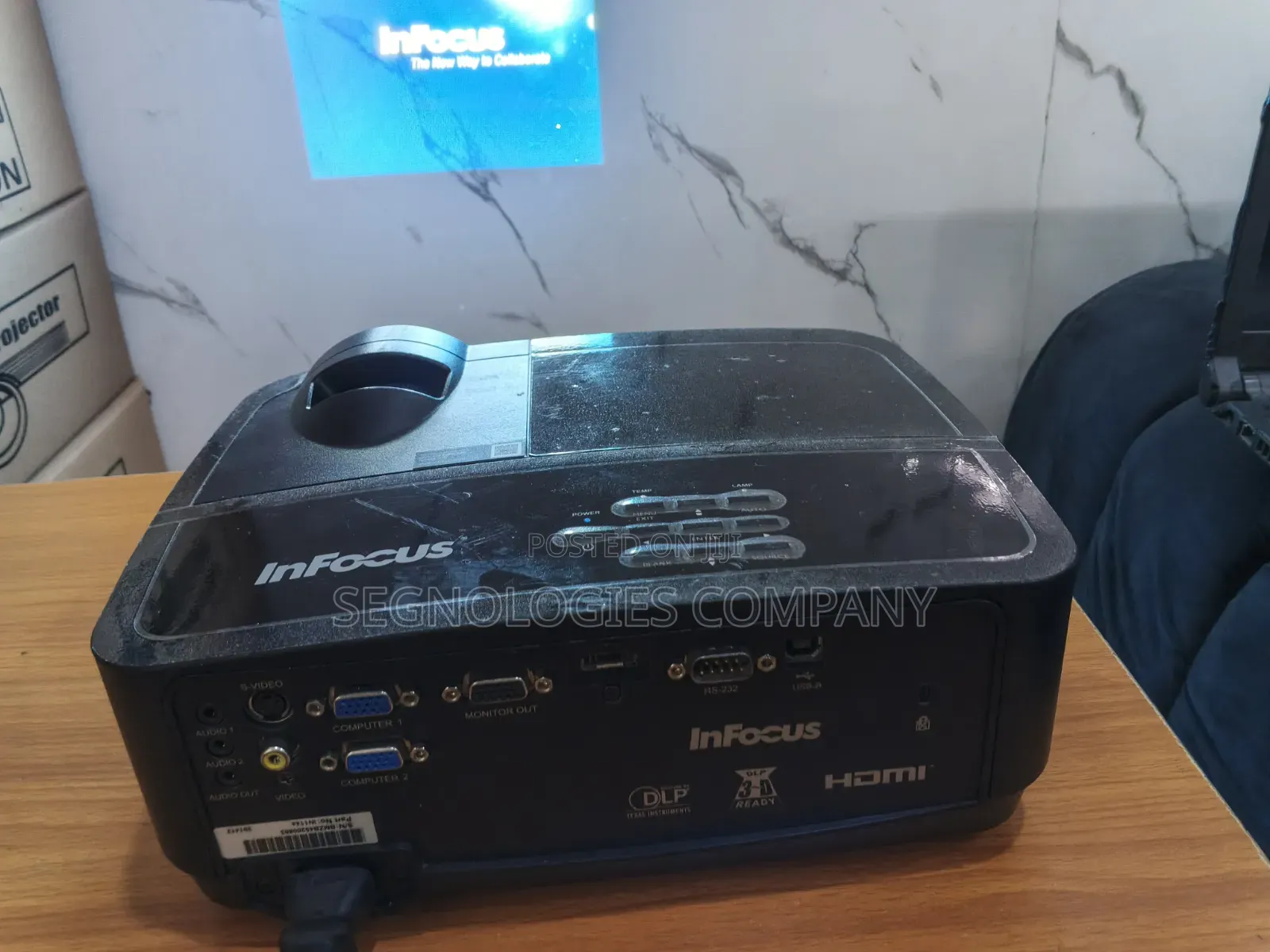 Infocus In114a 3000 Lumens Xga 3d Ready DLP Projector