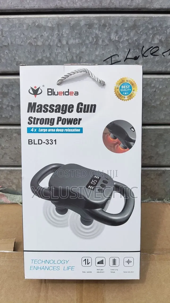 Blueidea Best Massager Gun With 4 Head Infrared Level
