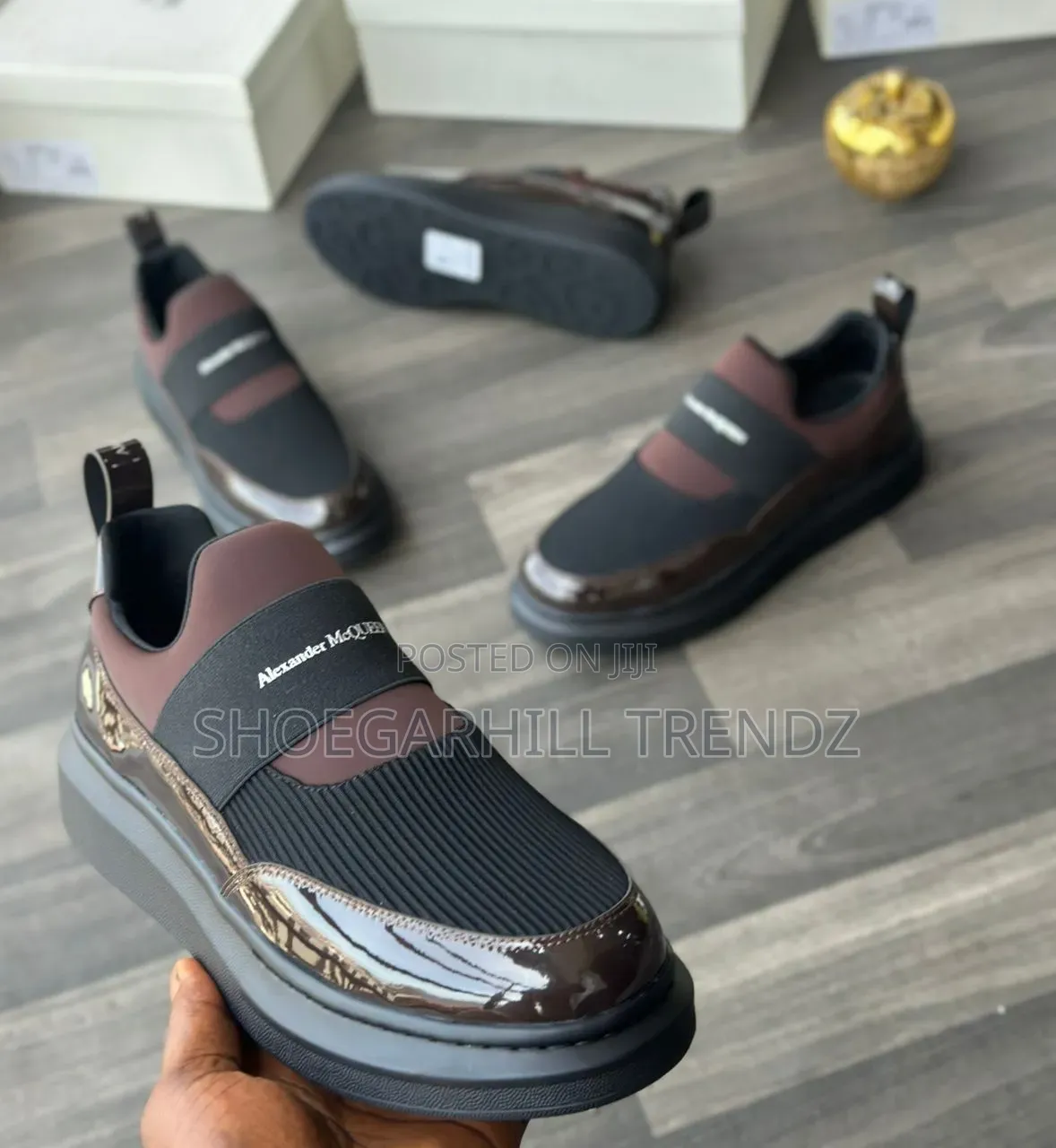 McQueen Slipon Sneakers in 4 Colourways