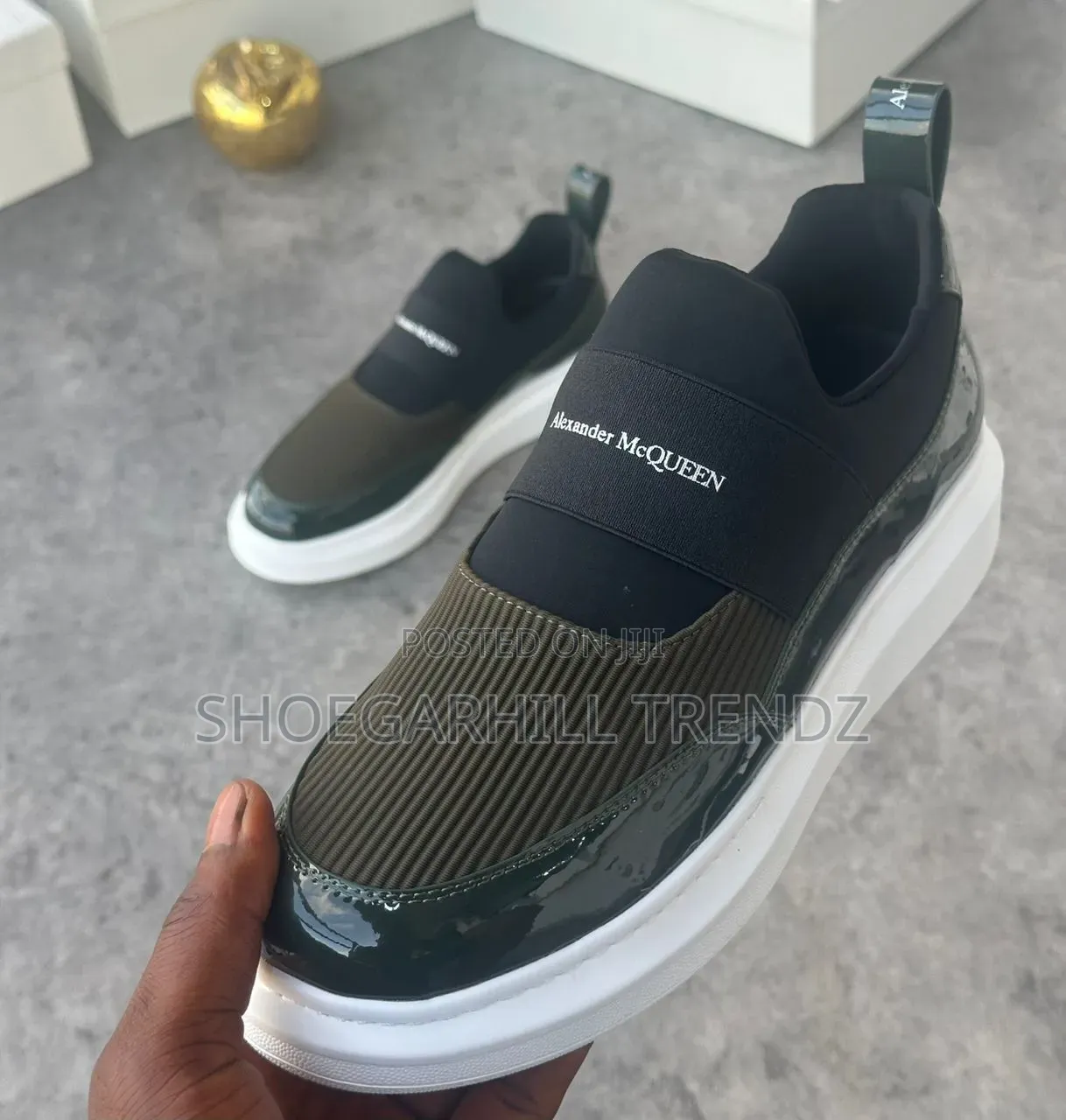 McQueen Slipon Sneakers in 4 Colourways