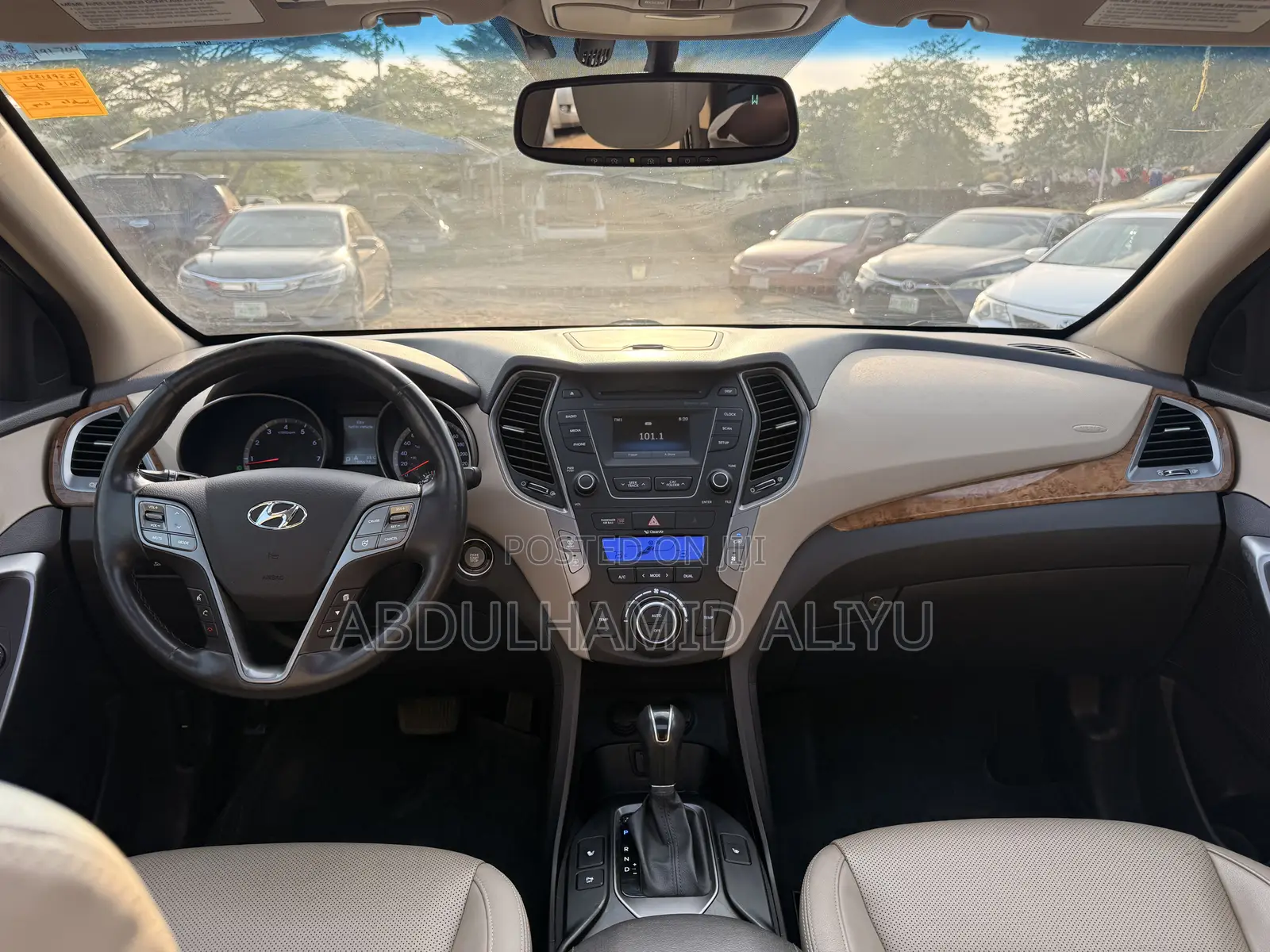 Hyundai Santa Fe Limited FWD 2016 Black
