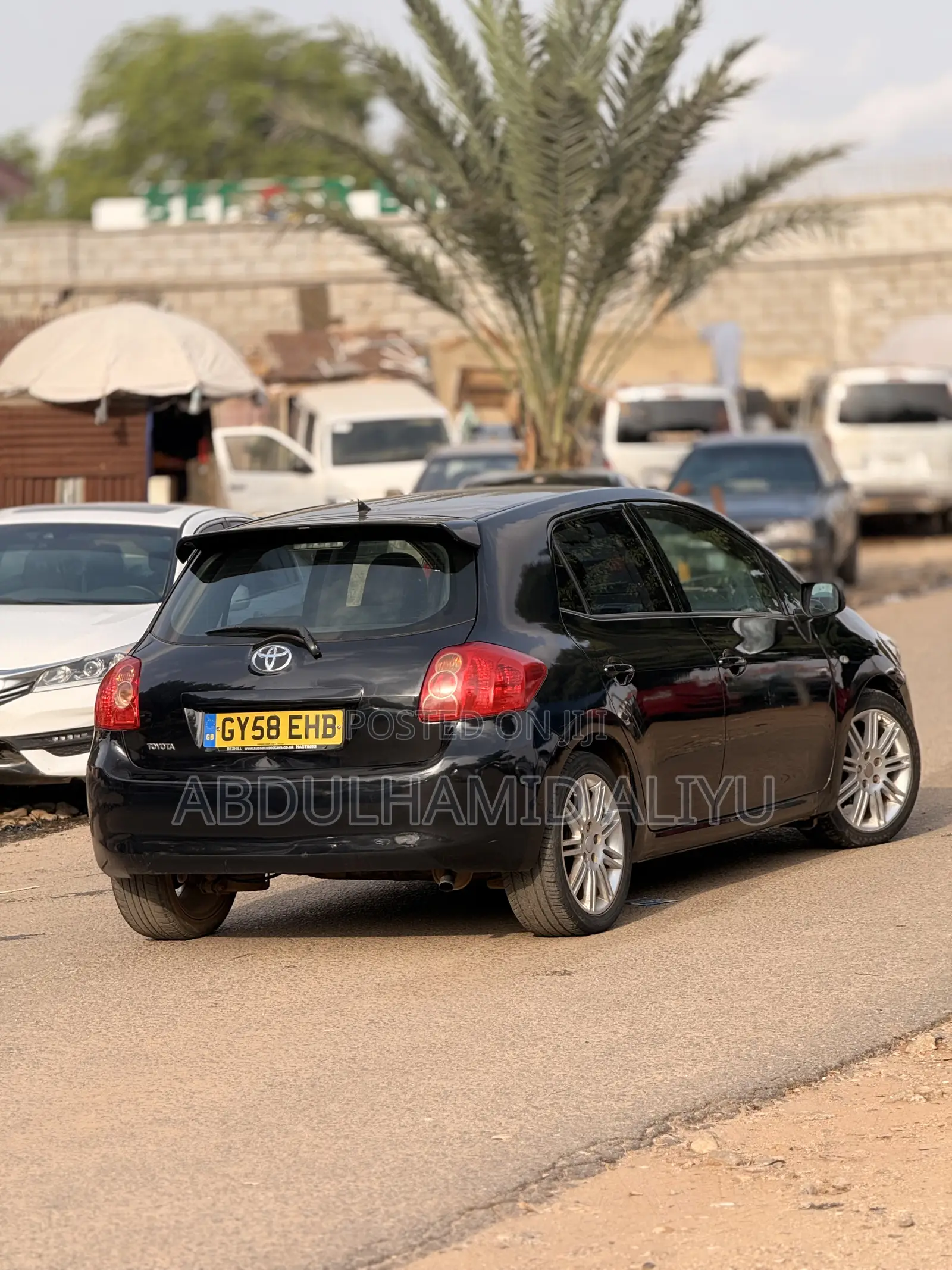 Toyota Auris 2008 Black