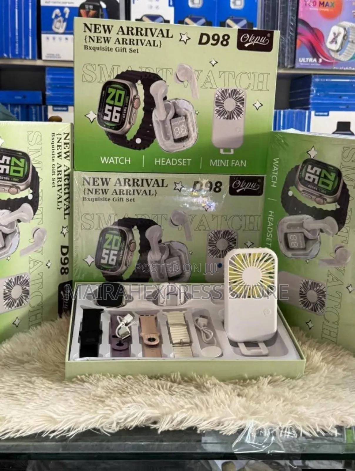 D98 Plus Original Smartwatch Combo Set 1lvn