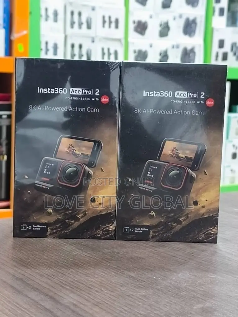Ace Pro2 Dual Battery Insta360 Action Camera Sport Adventure Camera