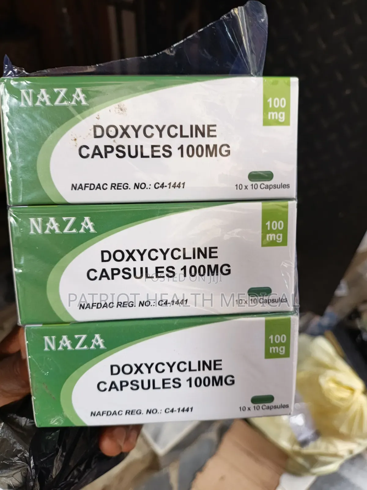 Doxycycline Capsules 100mg