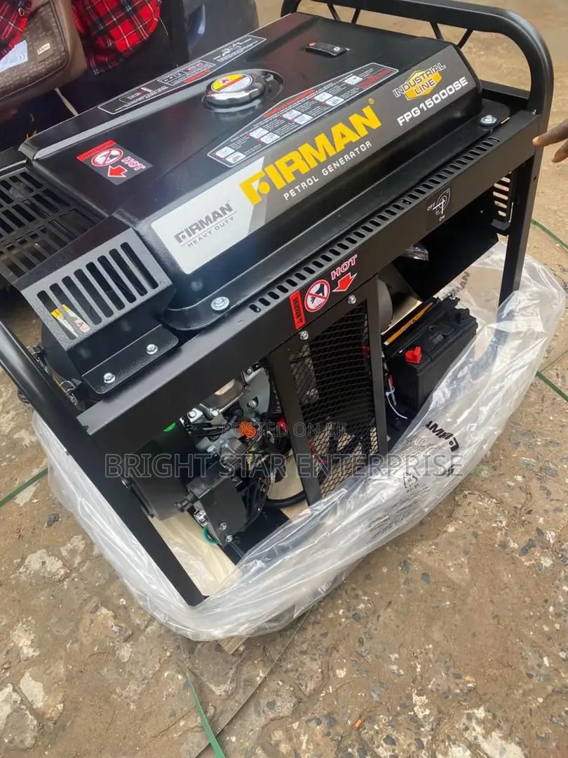 Firman Petrol Generator 15kva  %Copper