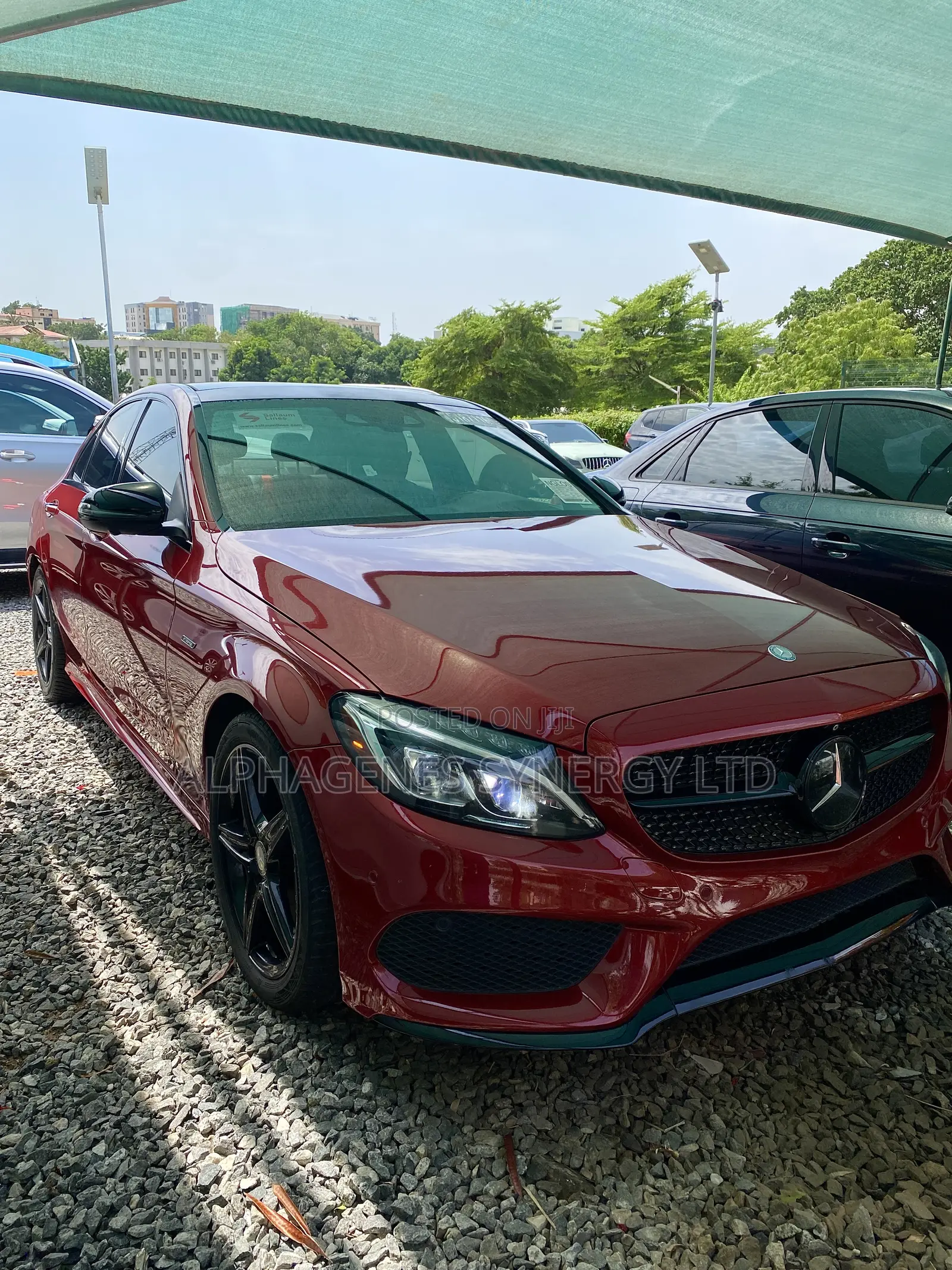 Mercedes-Benz C450 2015 Red
