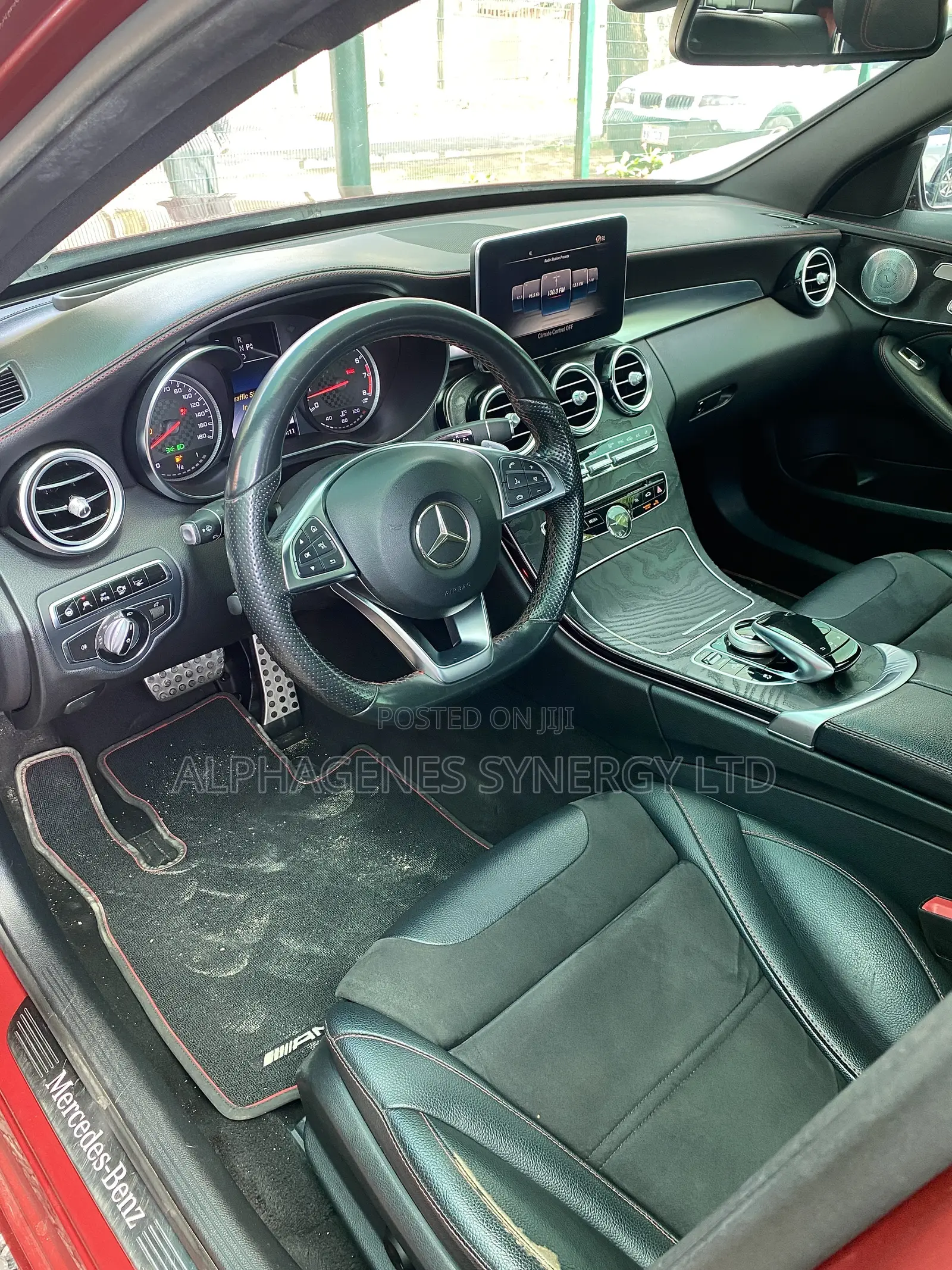 Mercedes-Benz C450 2015 Red