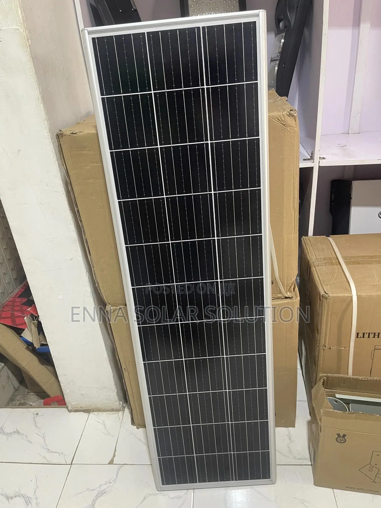 80w (10eyes All In One Solar Industrial Street Light With Pole Bracket