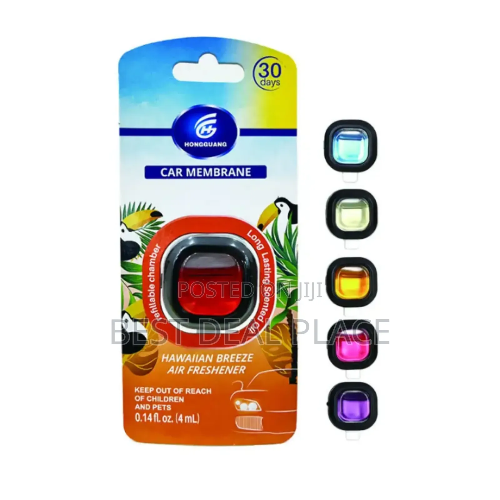 Car Vent Clip Air Freshener Different Fragrances 5pcs