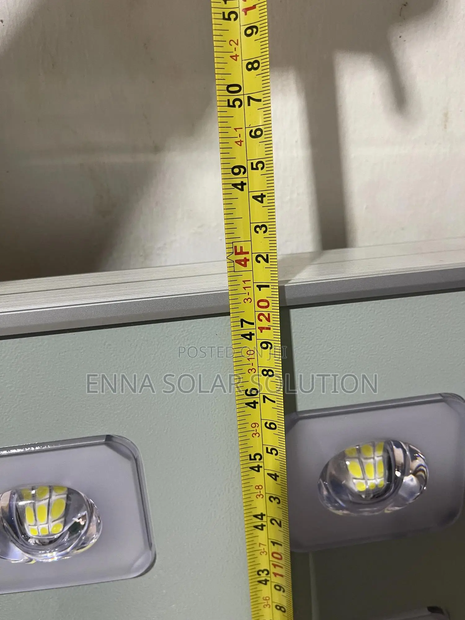 100w 12-Eye All-in-One Solar Industrial Street Light With Pole Bracket