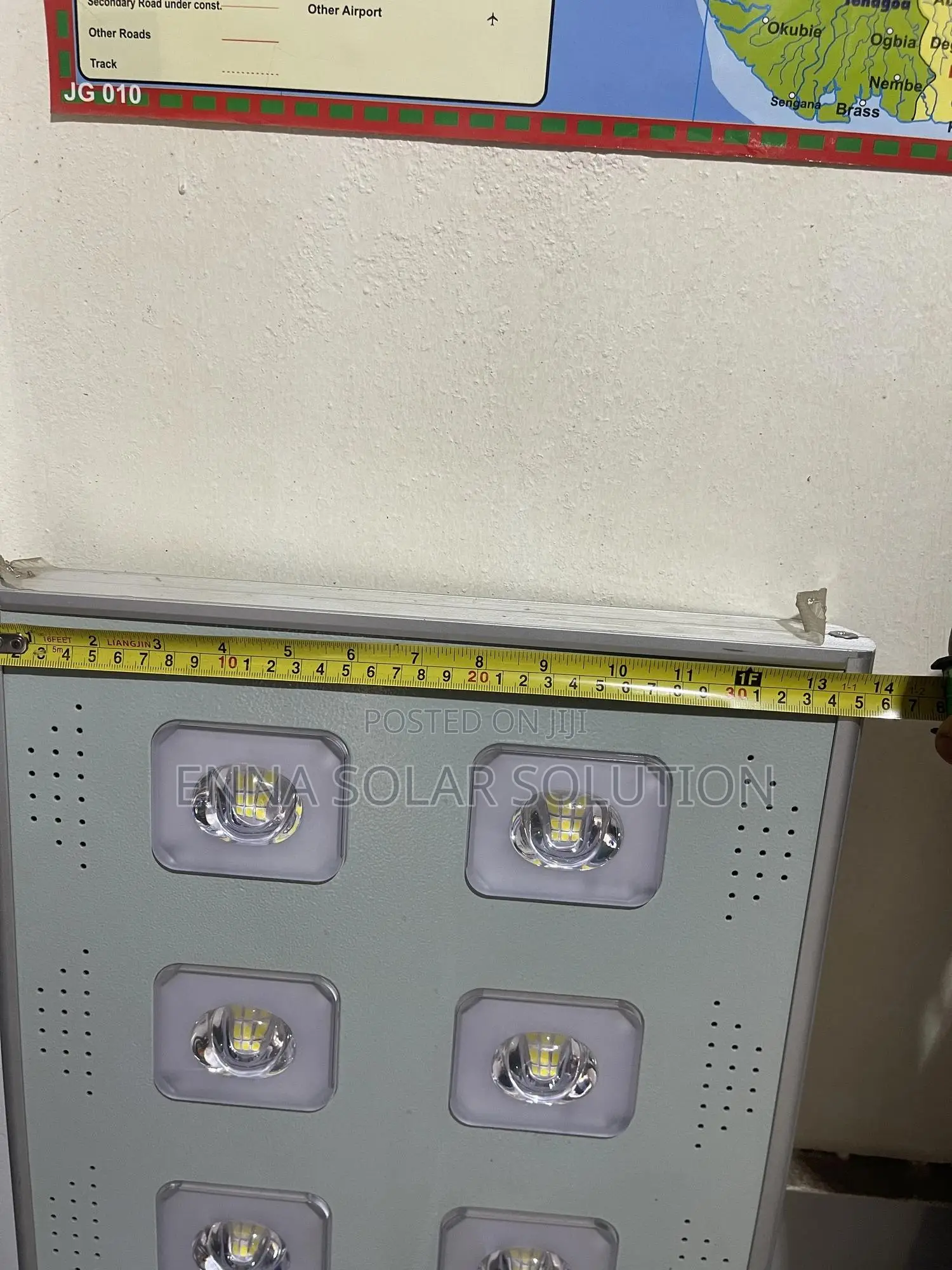 100w 12-Eye All-in-One Solar Industrial Street Light With Pole Bracket