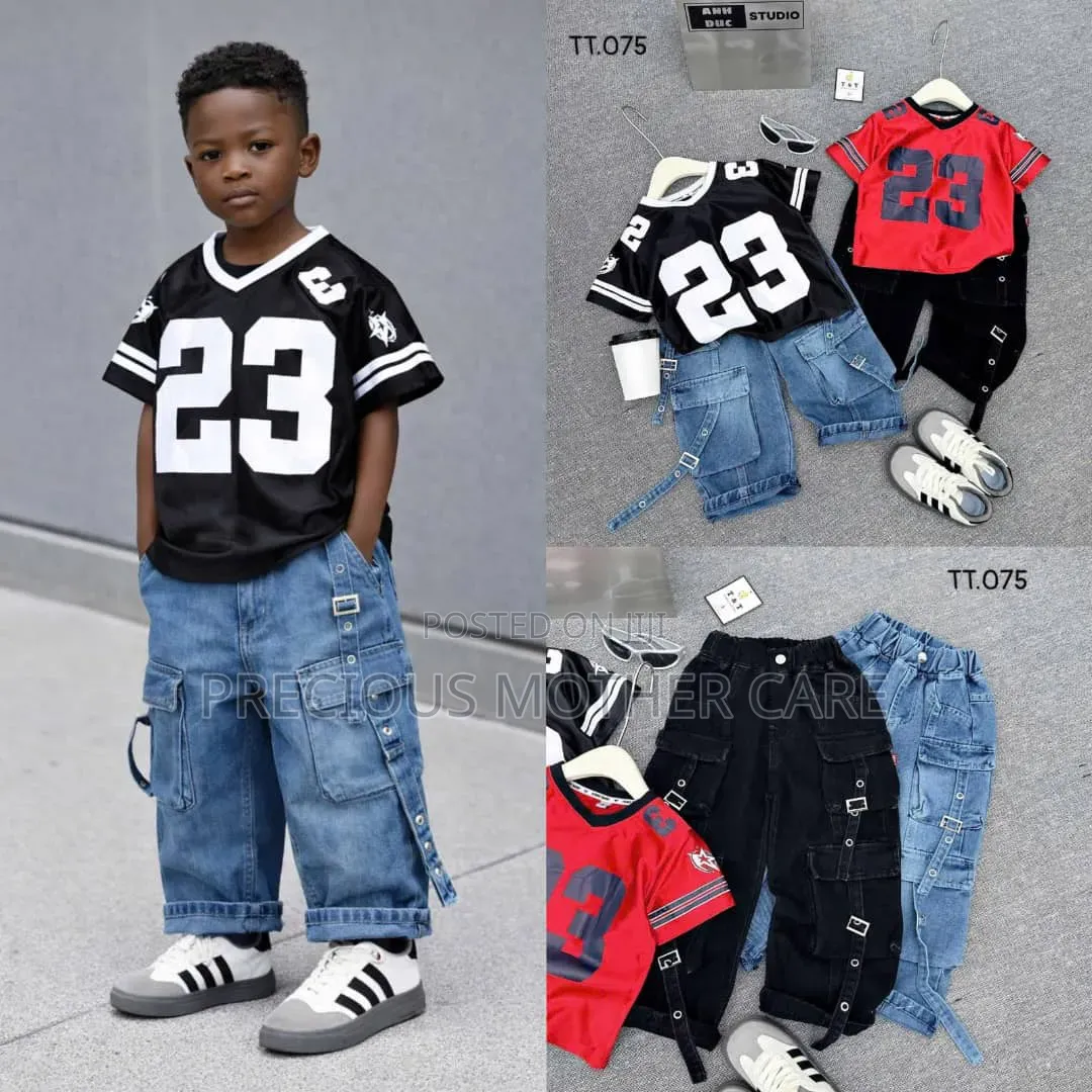 Quality Children Top and Jean Trouser