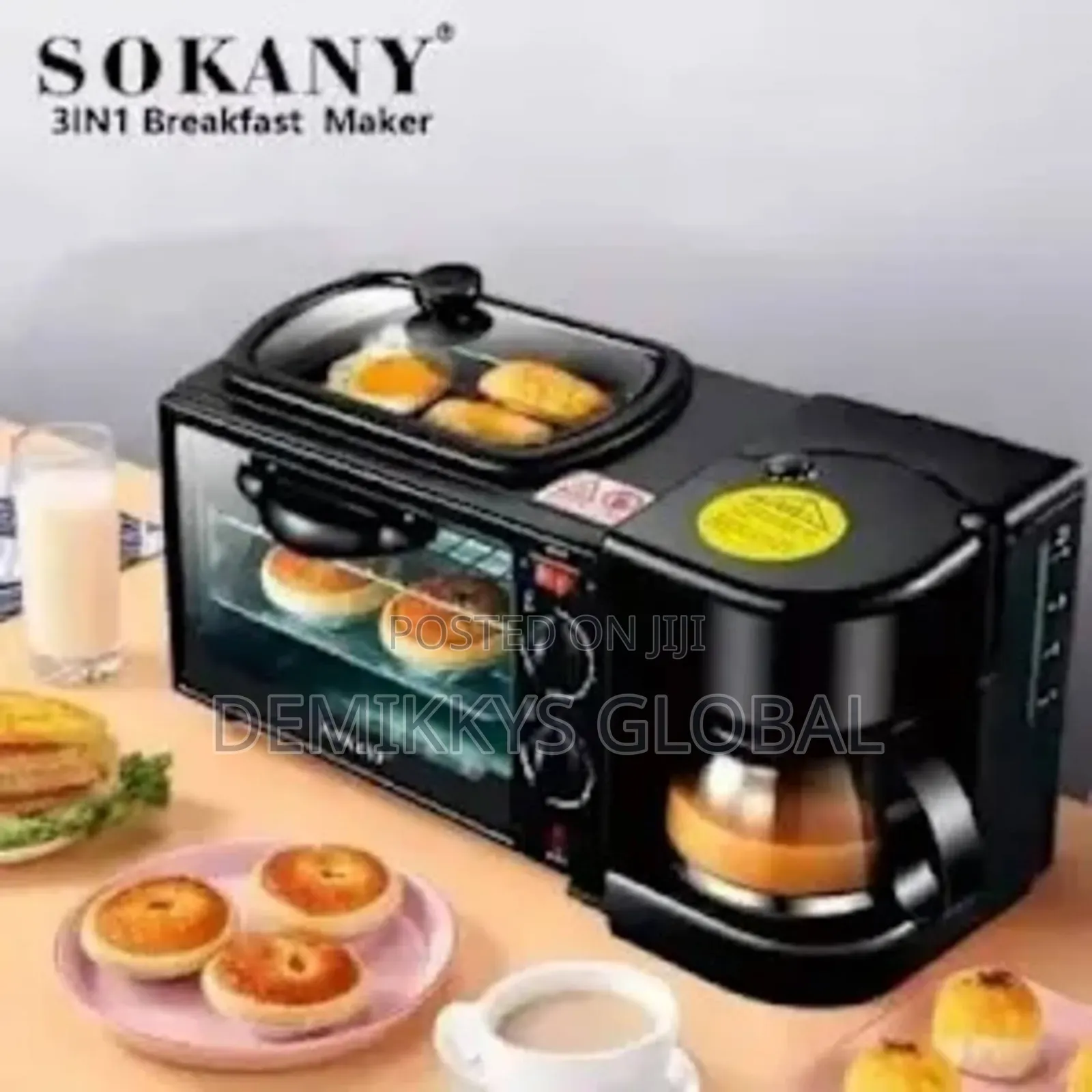 Sokany 3 In 1 Breakfast Maker