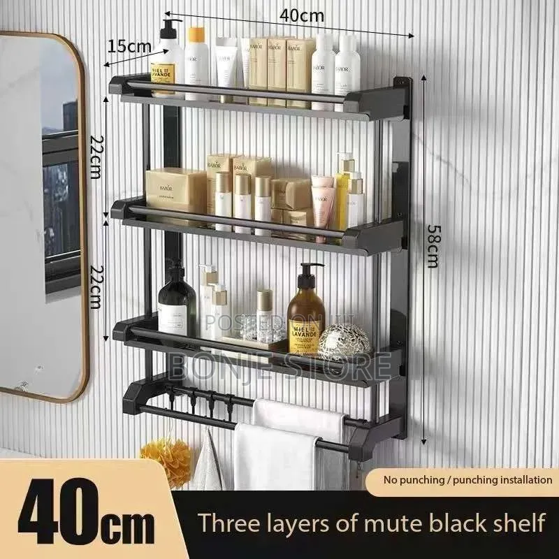 3 Layer Bathroom Shelf