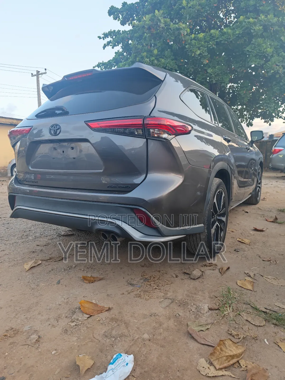 Toyota Highlander XSE 2021 Gray