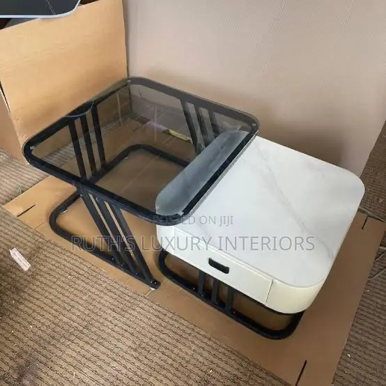 2in1 Modern Marble Center Table Available in Different Designs
