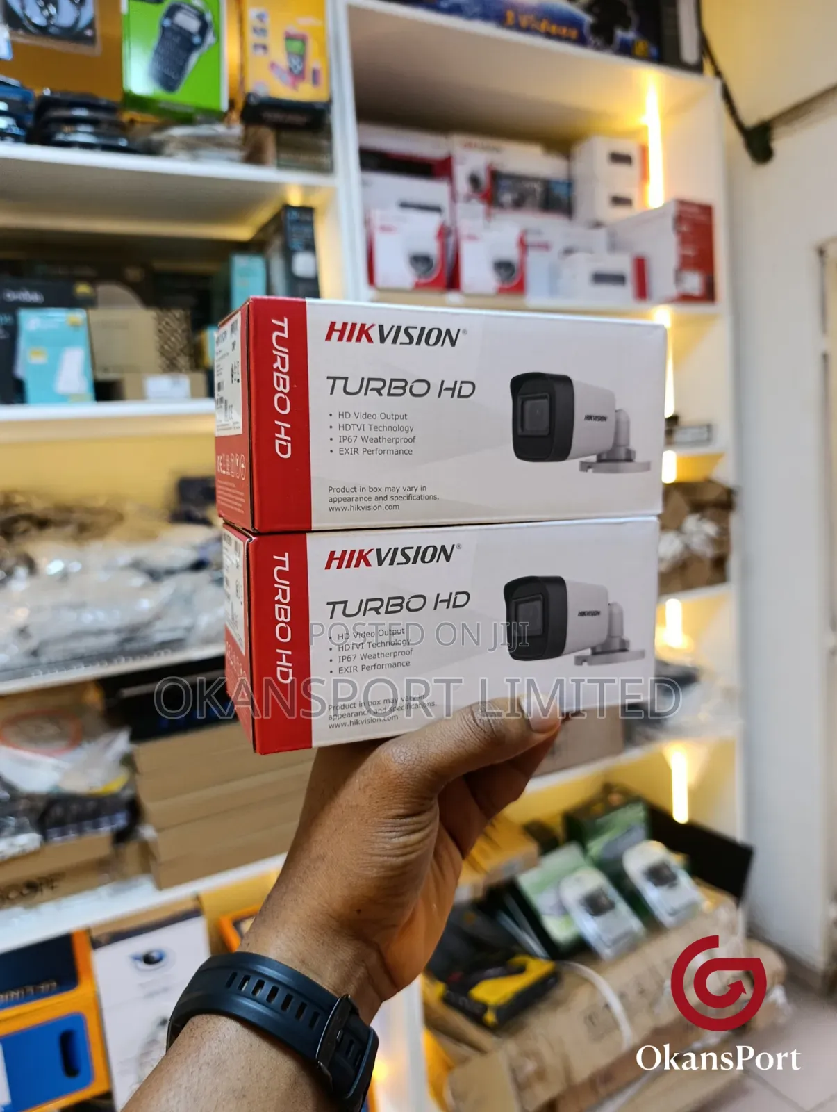 Hd Turbo CCTV Camera 2mp 5mp Colorvu Audio Siren Smart Hikvision Dahua