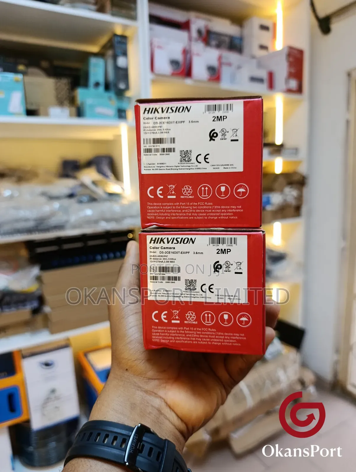 Hd Turbo CCTV Camera 2mp 5mp Colorvu Audio Siren Smart Hikvision Dahua