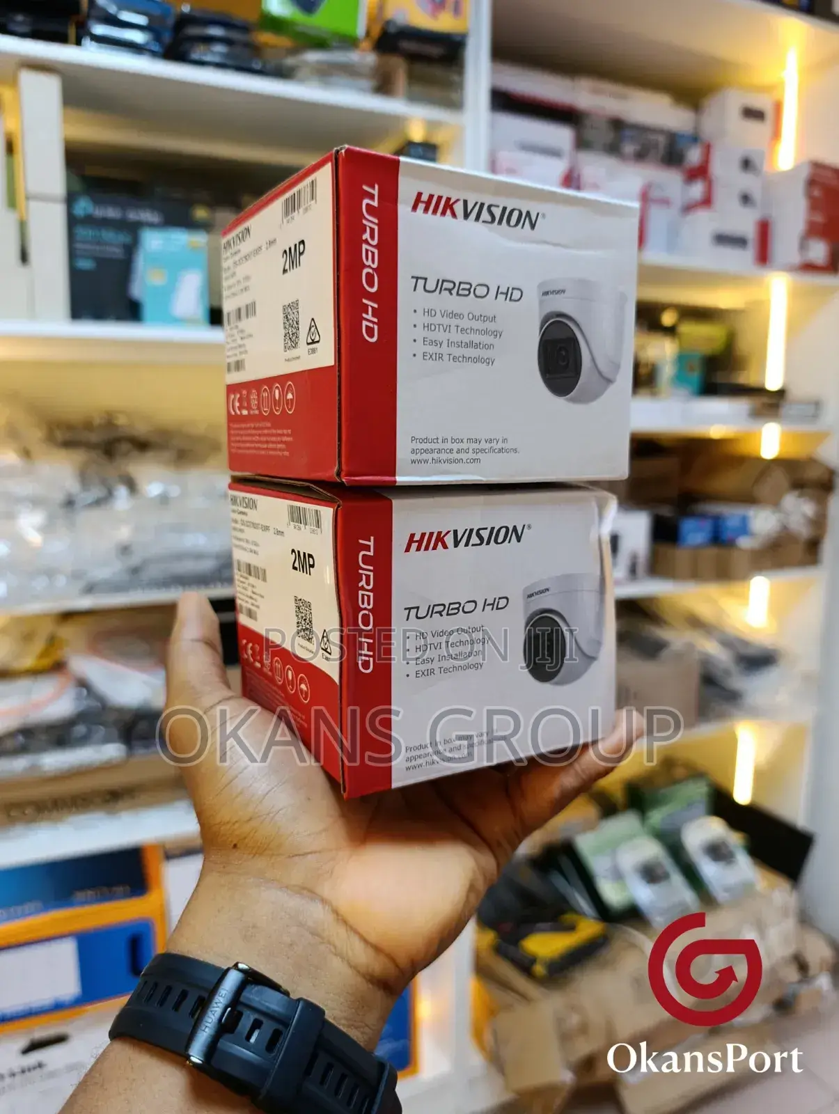 Hd Turbo CCTV Camera 2mp 5mp Colorvu Audio Siren Smart Hikvision Dahua