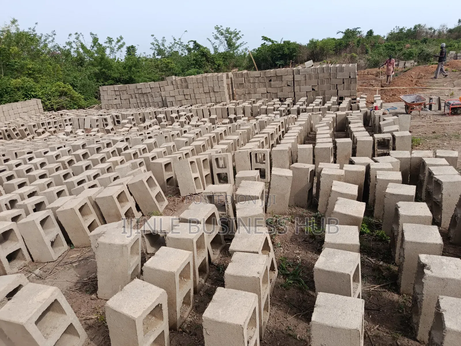 Concrete Blocks Making Service in Ibadan
