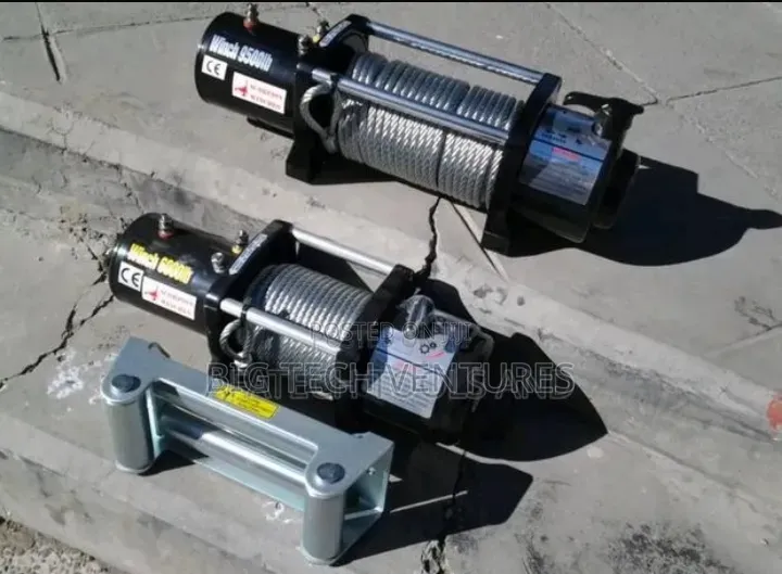 Fatech Tools 12v 9500lb Electric Recovery Winch