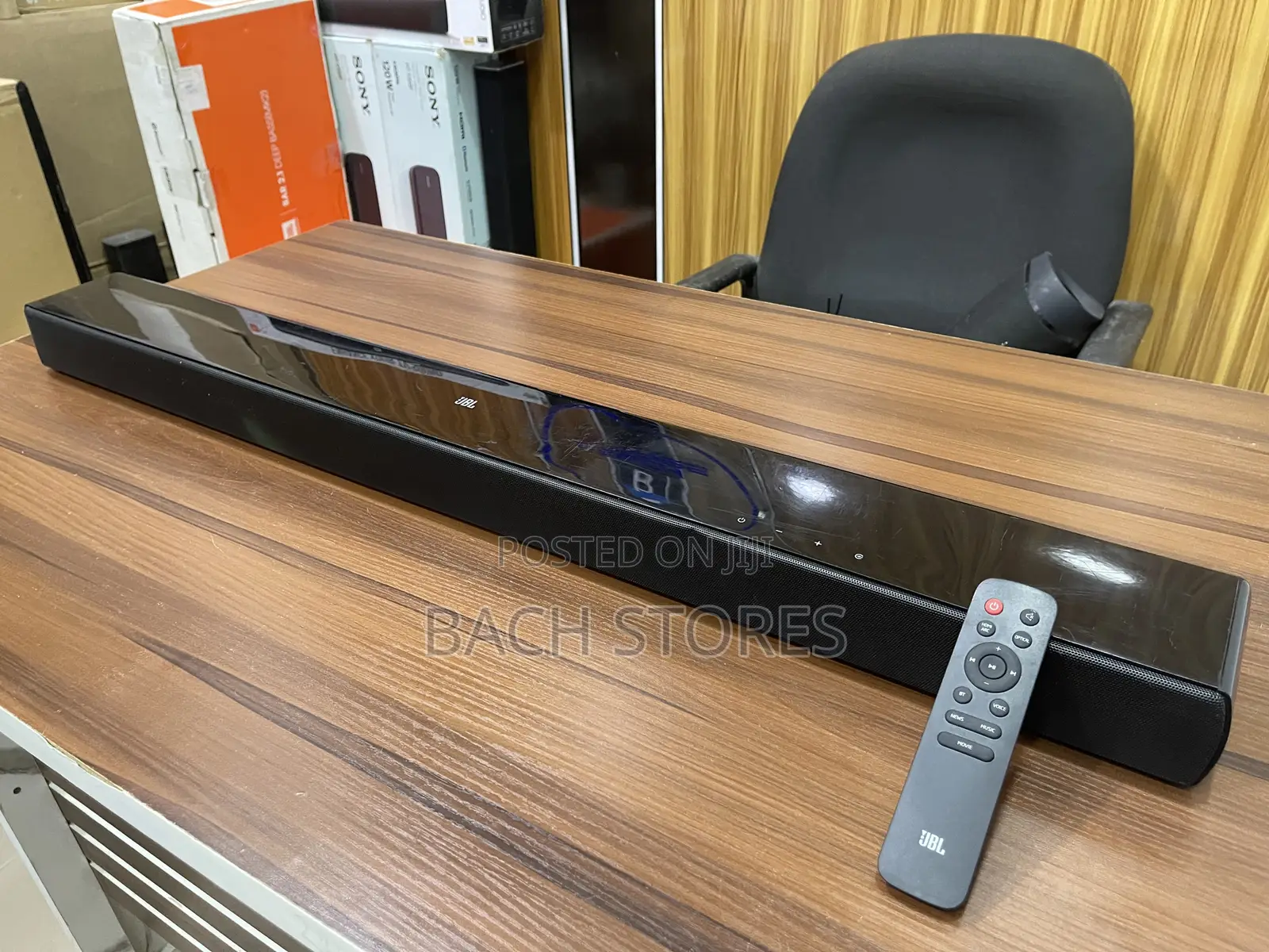 JBL Cinema Sb120 Single Soundbar With Inbuilt Subwoofer