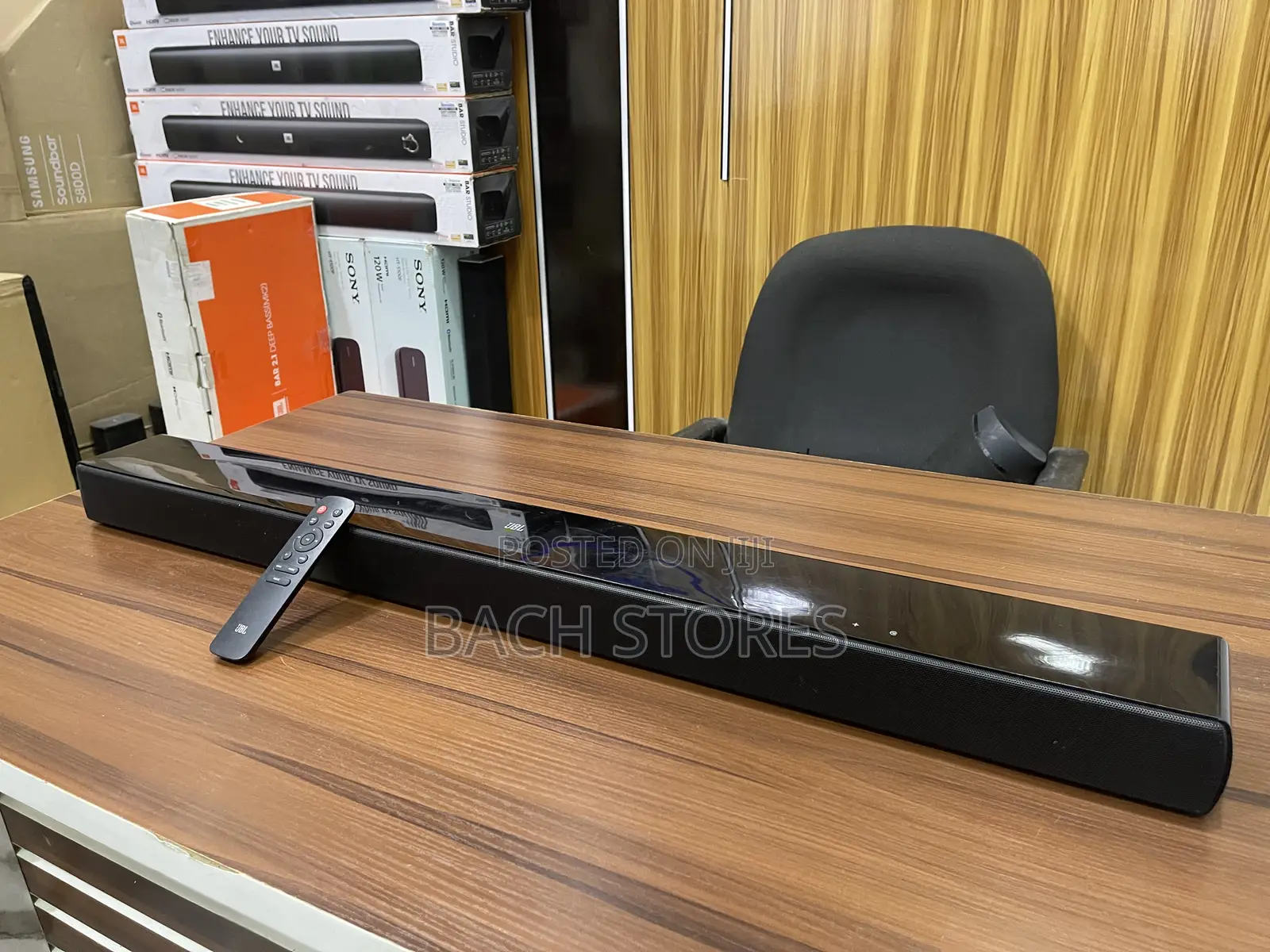 JBL Cinema Sb120 Single Soundbar With Inbuilt Subwoofer