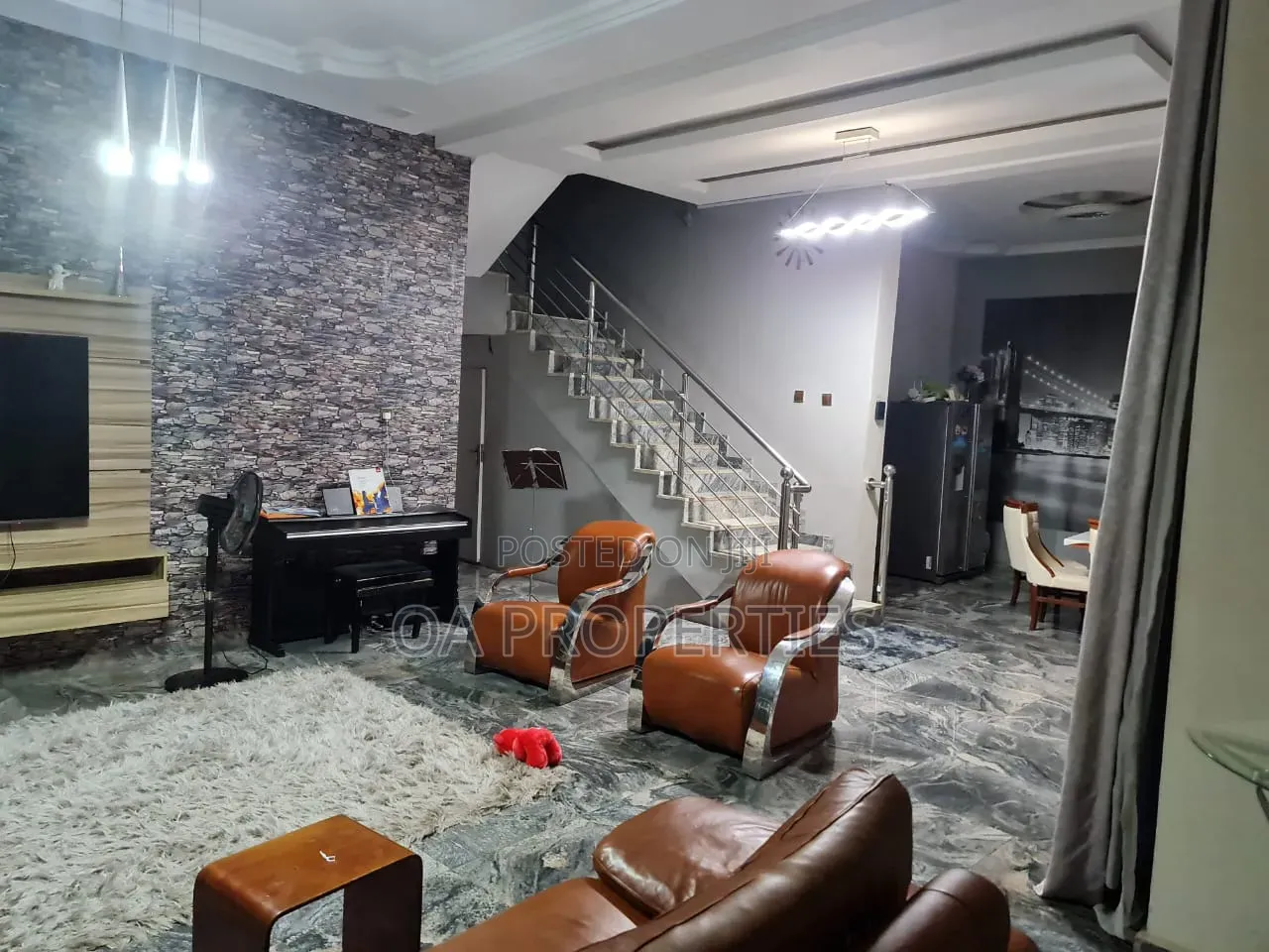 Furnished 5bdrm Duplex in Aerodrome Gra, Ibadan for rent
