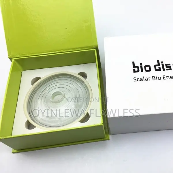 Quantum Alpha Spin Bio 4 Scalar Energy Ion German Disc for Health